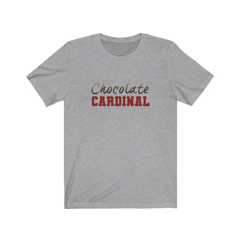 CHOCOLATE CARDINAL - Unisex Short Sleeve Tee