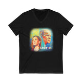 UNITED WE STAND - Unisex V-Neck T-shirt