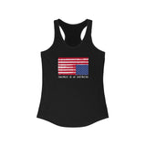 AMERICA IN DISTRESS© - Women's Ideal Racerback Tank