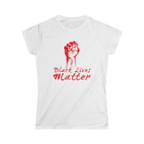 POWER BLACK LIVES MATTER© - Women's Softstyle Tee